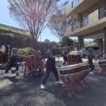 堅志田保育園　和太鼓慰問